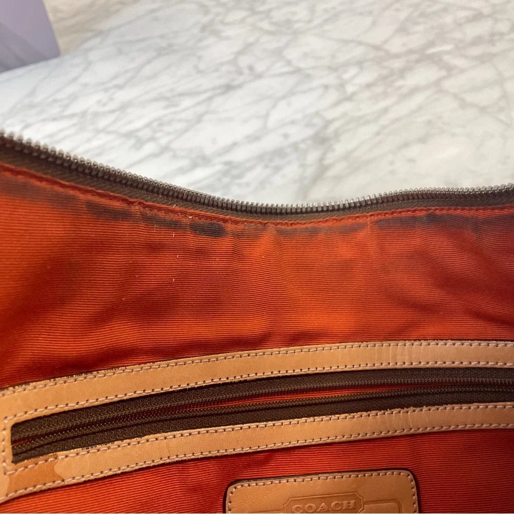 Coach Canvas Hobo Bag